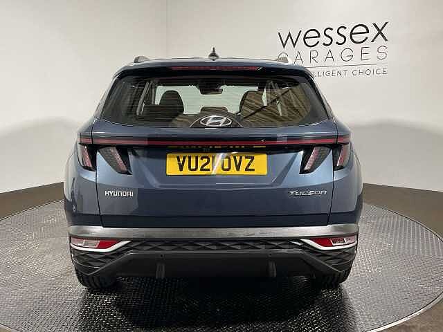 Hyundai TUCSON 1.6 TGDi 48V MHD SE Connect 5dr 2WD Blue