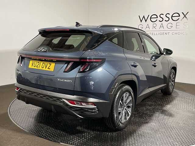 Hyundai TUCSON 1.6 TGDi 48V MHD SE Connect 5dr 2WD Blue