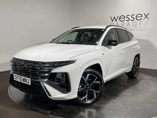 Hyundai TUCSON 1.6T Hybrid N Line 5dr Auto 5(2024) White