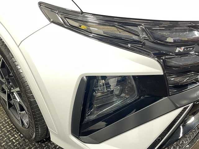 Hyundai TUCSON 1.6T Hybrid N Line 5dr Auto 5(2024) White