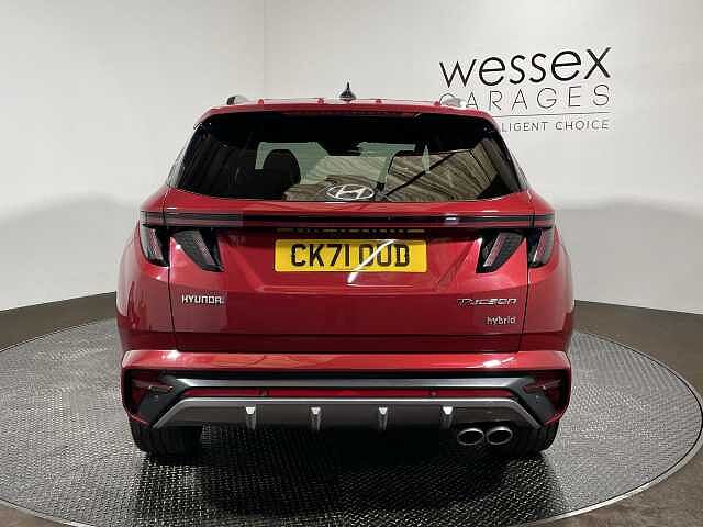 Hyundai TUCSON 1.6 TGDi Hybrid 230 N Line 5dr 2WD Auto Red