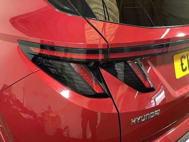 Hyundai TUCSON 1.6 TGDi Hybrid 230 N Line 5dr 2WD Auto Red