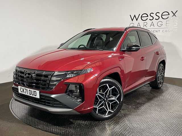 Hyundai TUCSON 1.6 TGDi Hybrid 230 N Line 5dr 2WD Auto Red