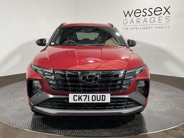 Hyundai TUCSON 1.6 TGDi Hybrid 230 N Line 5dr 2WD Auto Red