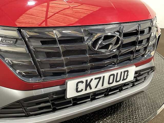 Hyundai TUCSON 1.6 TGDi Hybrid 230 N Line 5dr 2WD Auto Red