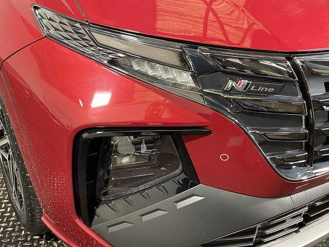 Hyundai TUCSON 1.6 TGDi Hybrid 230 N Line 5dr 2WD Auto Red