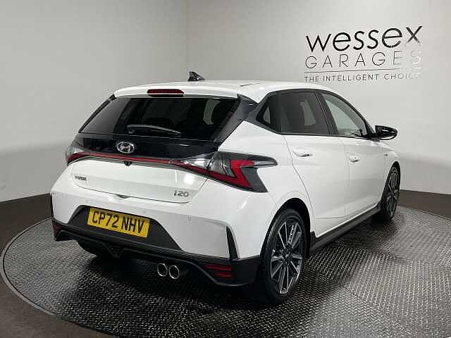 Hyundai I20 1.0T GDi 48V MHD 120 N Line 5dr DCT White
