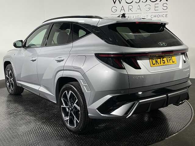 Hyundai TUCSON 1.6T Hybrid N Line 5dr Auto Silver