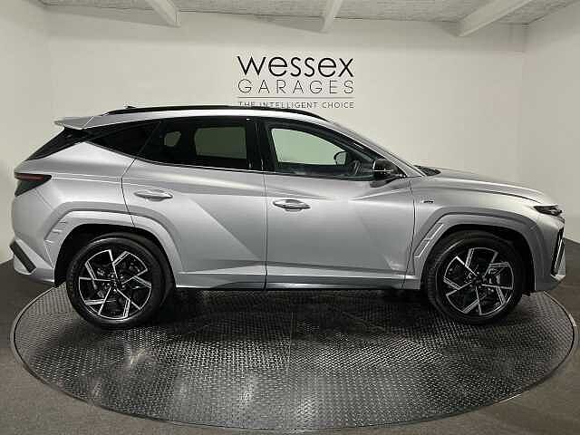 Hyundai TUCSON 1.6T Hybrid N Line 5dr Auto Silver