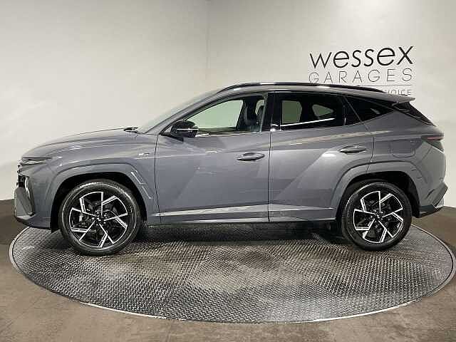 Hyundai TUCSON 1.6T Hybrid N Line 5dr Auto Grey