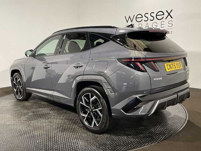Hyundai TUCSON 1.6T Hybrid N Line 5dr Auto Grey