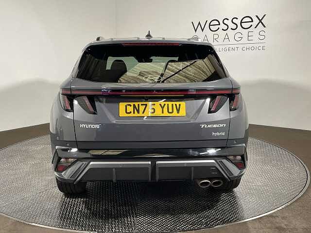 Hyundai TUCSON 1.6T Hybrid N Line 5dr Auto Grey