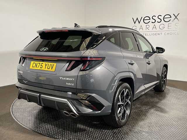 Hyundai TUCSON 1.6T Hybrid N Line 5dr Auto Grey