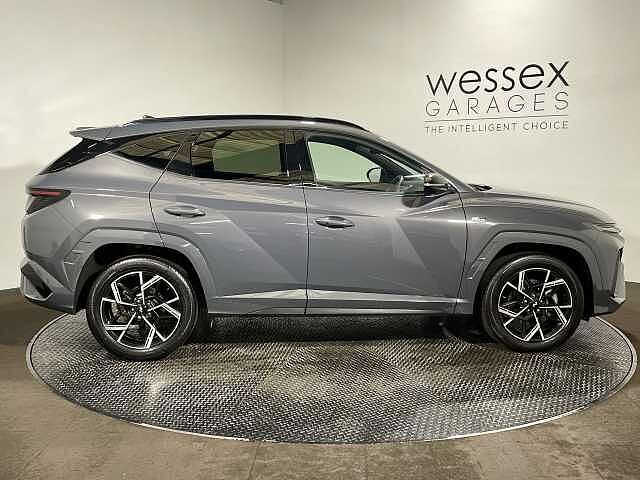 Hyundai TUCSON 1.6T Hybrid N Line 5dr Auto Grey