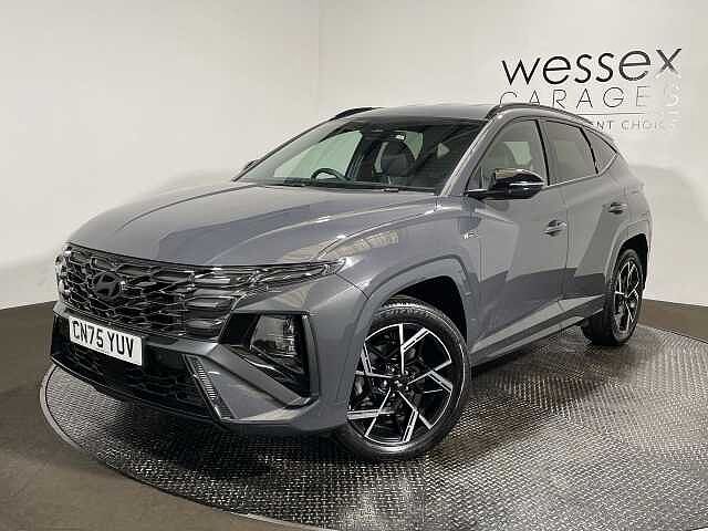 Hyundai TUCSON 1.6T Hybrid N Line 5dr Auto Grey