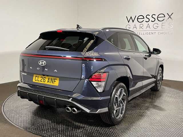 Hyundai KONA 1.6T 150 N Line 5dr DCT Blue