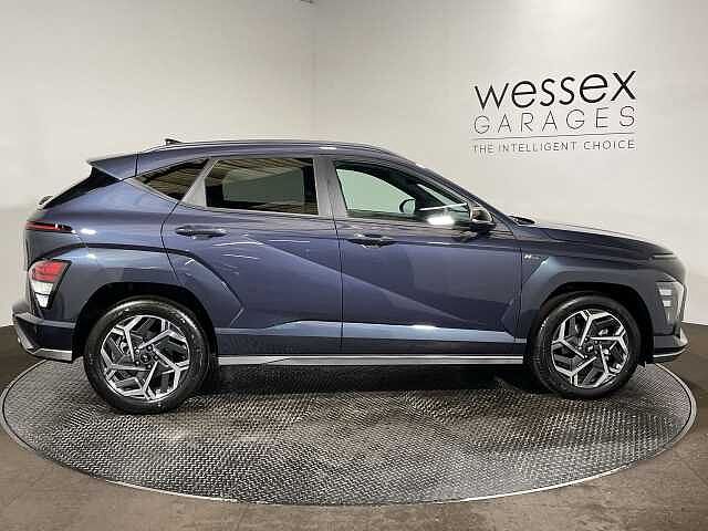 Hyundai KONA 1.6T 150 N Line 5dr DCT Blue