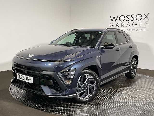 Hyundai KONA 1.6T 150 N Line 5dr DCT Blue