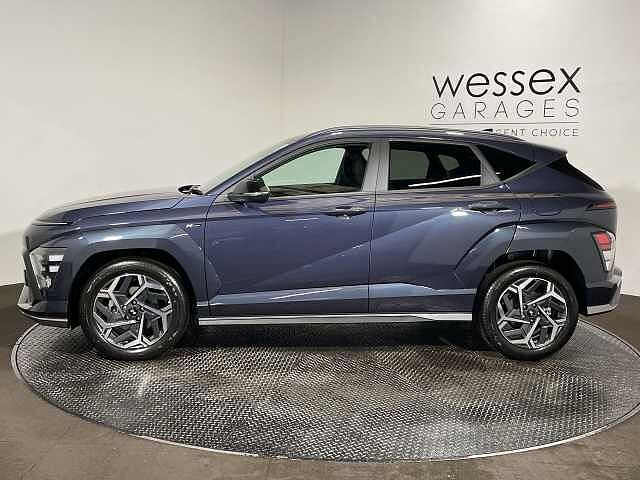Hyundai KONA 1.6T 150 N Line 5dr DCT Blue