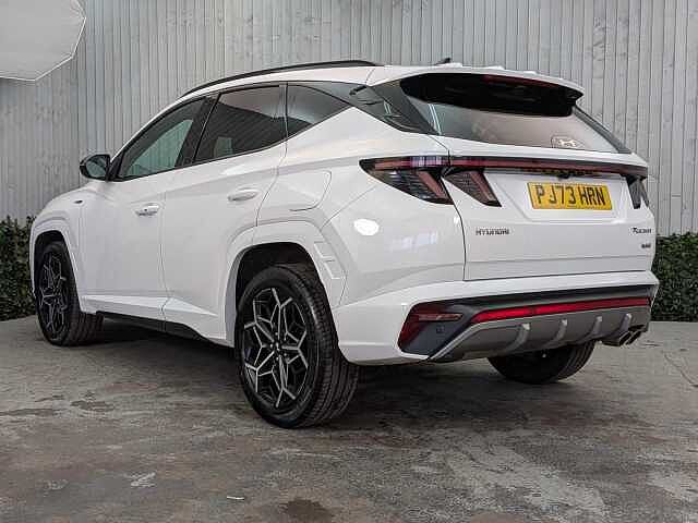 Hyundai TUCSON 1.6 h T-GDi N Line Auto Euro 6 (s/s) 5dr Serenity White