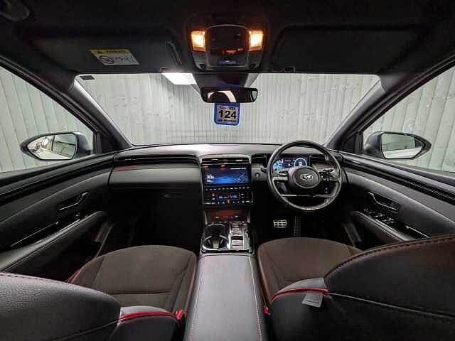 Hyundai TUCSON 1.6 h T-GDi N Line Auto Euro 6 (s/s) 5dr Serenity White