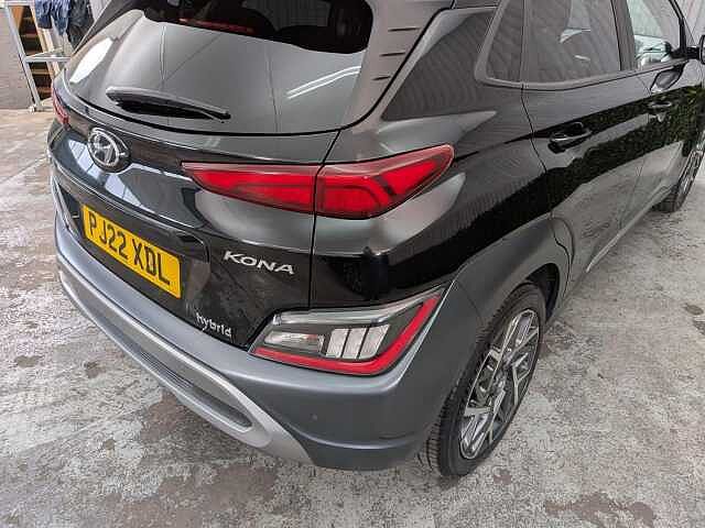 Hyundai KONA 1.6 h-GDi Premium DCT Euro 6 (s/s) 5dr Phantom Black