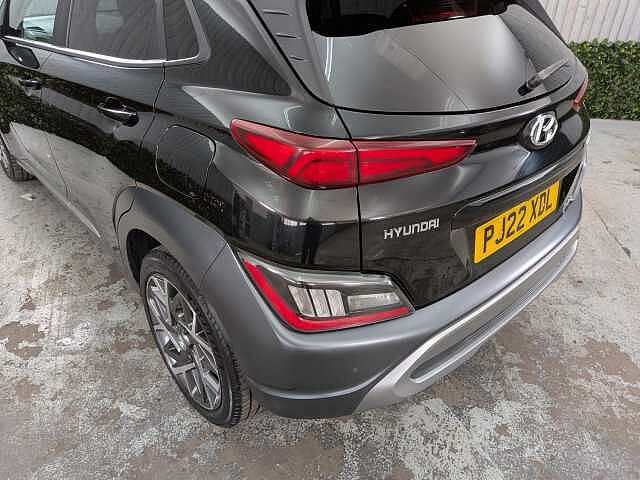 Hyundai KONA 1.6 h-GDi Premium DCT Euro 6 (s/s) 5dr Phantom Black