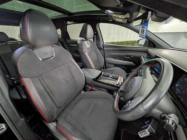 Hyundai TUCSON 1.6 T-GDi N Line S Auto Euro 6 (s/s) 5dr Abyss Black