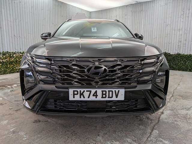 Hyundai TUCSON 1.6 T-GDi N Line S Auto Euro 6 (s/s) 5dr Abyss Black