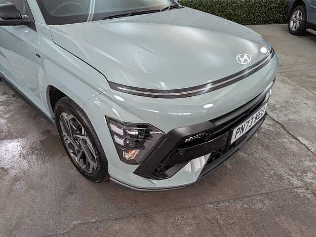 Hyundai KONA 1.6 h-GDi N Line DCT Euro 6 (s/s) 5dr Mirage Green