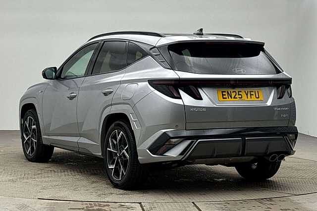 Hyundai TUCSON 1.6 T-GDi 13.8kWh N Line S Auto Euro 6 (s/s) 5dr Silver