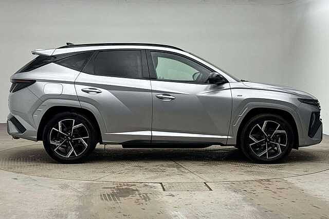 Hyundai TUCSON 1.6 T-GDi 13.8kWh N Line S Auto Euro 6 (s/s) 5dr Silver