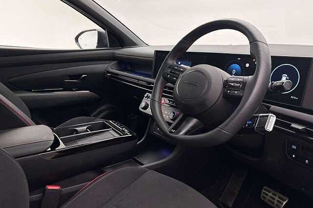 Hyundai TUCSON 1.6 T-GDi 13.8kWh N Line S Auto Euro 6 (s/s) 5dr Silver