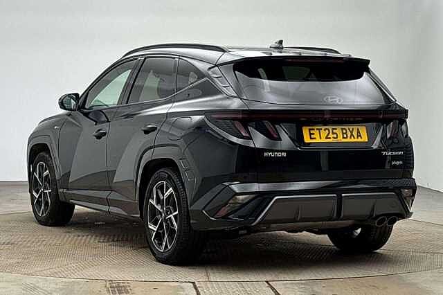 Hyundai TUCSON 1.6 T-GDi 13.8kWh N Line S Auto Euro 6 (s/s) 5dr Black
