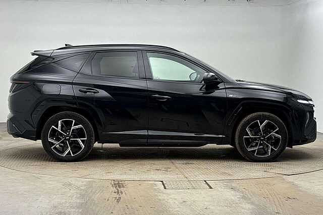 Hyundai TUCSON 1.6 T-GDi 13.8kWh N Line S Auto Euro 6 (s/s) 5dr Black