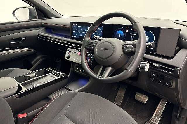 Hyundai TUCSON 1.6 T-GDi 13.8kWh N Line S Auto Euro 6 (s/s) 5dr Black