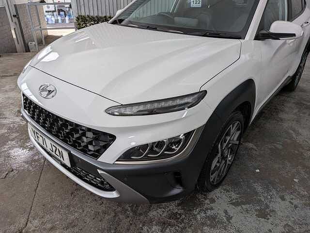 Hyundai KONA 1.6 h-GDi Ultimate DCT Euro 6 (s/s) 5dr Atlas White