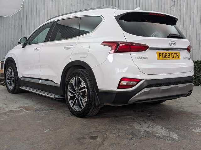 Hyundai SANTA FE 2.2 CRDi Premium SE Auto 4WD Euro 6 (s/s) 5dr 7 Seat White Cream