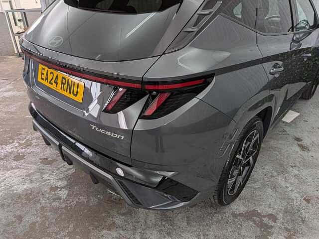 Hyundai TUCSON 1.6 T-GDi N Line S Euro 6 (s/s) 5dr Ecotronic Grey