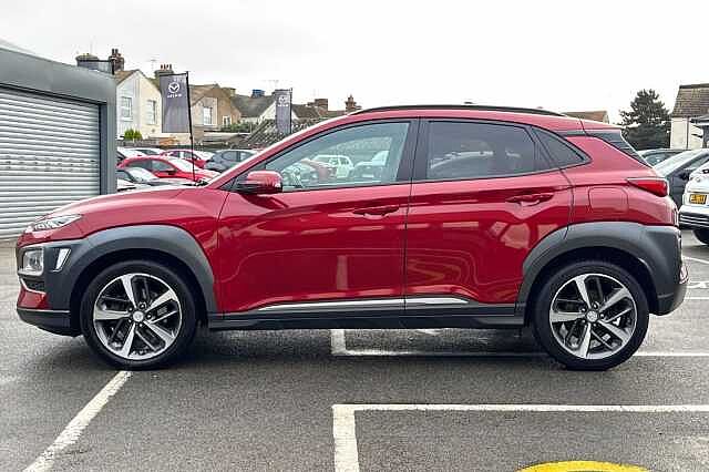 Hyundai KONA 1.6T GDi Blue Drive Premium GT 5dr 4WD DCT Red