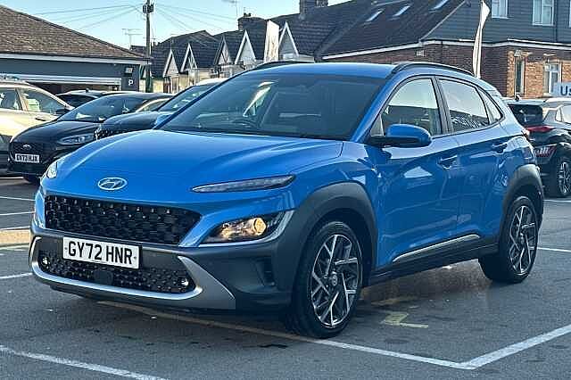 Hyundai KONA 1.6 GDi Hybrid Premium 5dr DCT Blue