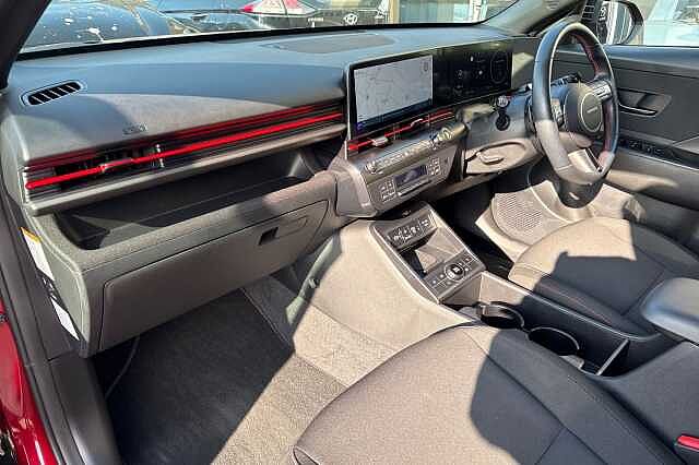 Hyundai KONA 1.6 GDi Hybrid N Line 5dr DCT Red