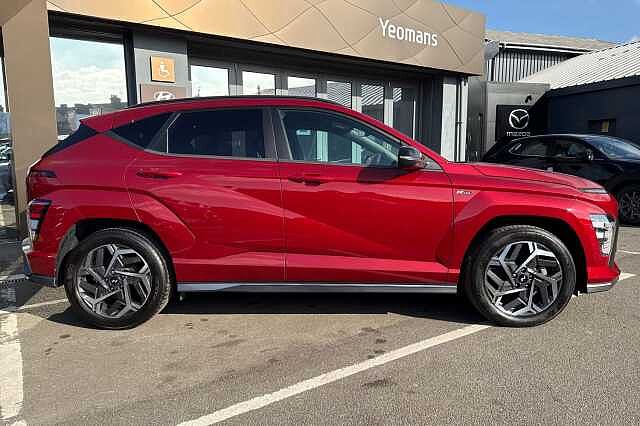 Hyundai KONA 1.6 GDi Hybrid N Line 5dr DCT Red