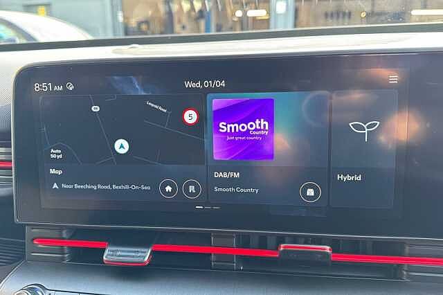 Hyundai KONA 1.6 GDi Hybrid N Line 5dr DCT Red