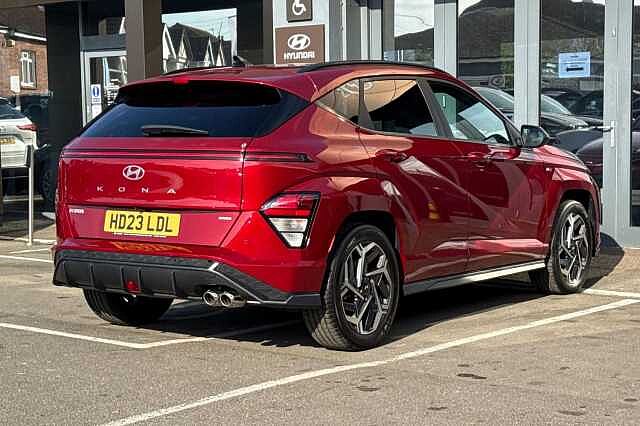 Hyundai KONA 1.6 GDi Hybrid N Line 5dr DCT Red