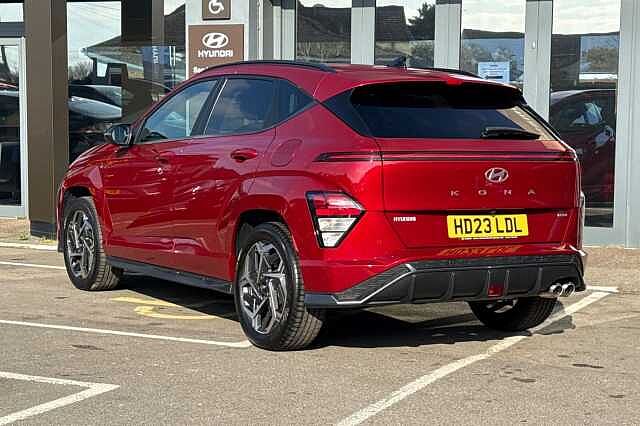 Hyundai KONA 1.6 GDi Hybrid N Line 5dr DCT Red