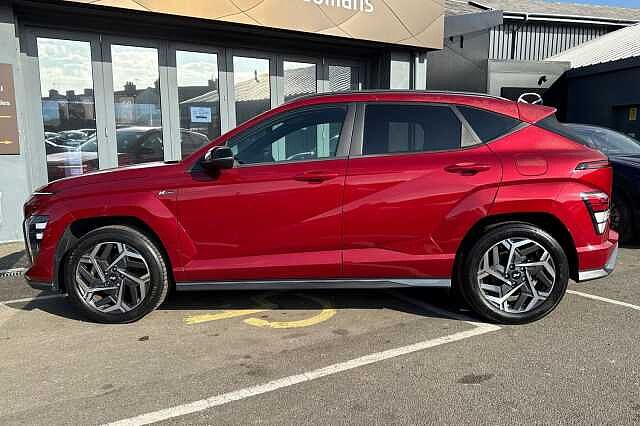 Hyundai KONA 1.6 GDi Hybrid N Line 5dr DCT Red