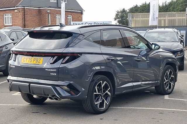 Hyundai TUCSON 1.6T Hybrid N Line S 5dr 4WD Auto Grey