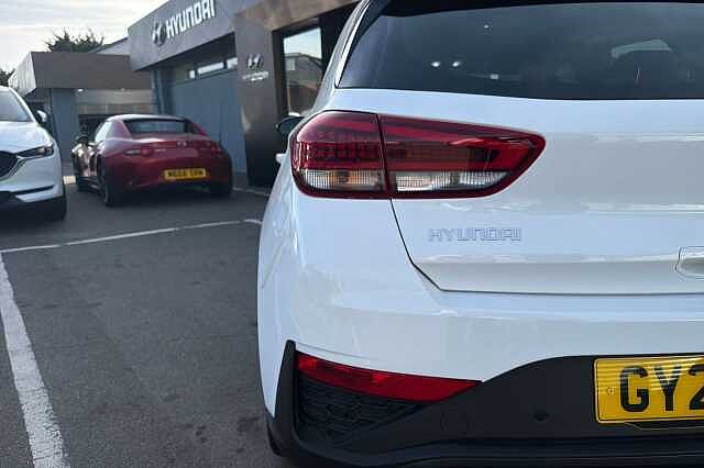 Hyundai I30 1.5T GDi 48v Hybrid N Line 5dr DCT White