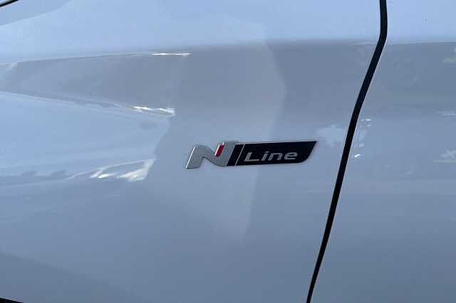 Hyundai I30 1.5T GDi 48v Hybrid N Line 5dr DCT White